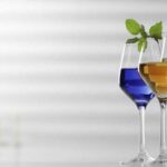 Three colorful craft beverage cocktails representing intellectual property and brand -protection for distilleries and drink producers.